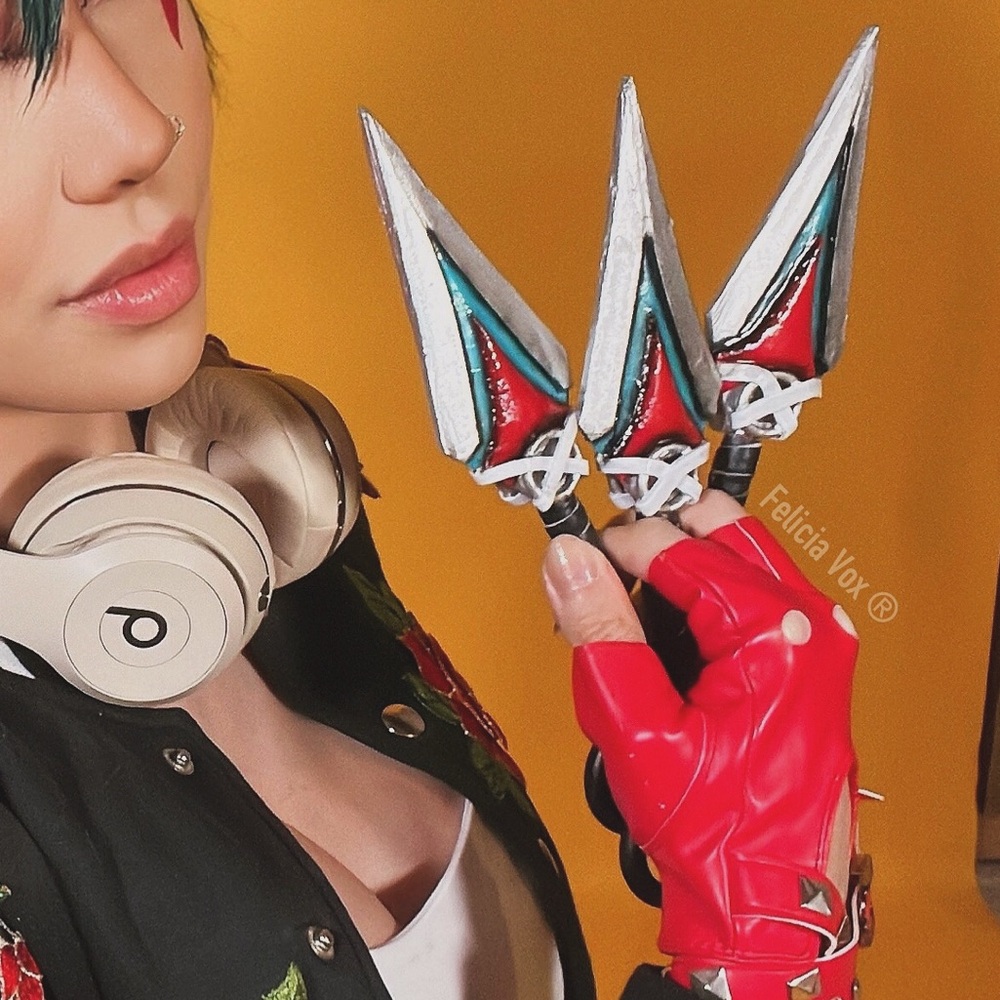 Kiriko from Overwatch Kunai Cosplay Props
